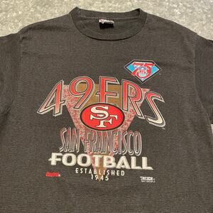 Vintage San Francisco 49ers 1994 Shirt XL Trench Ultra 75th Anniversary USA 90s